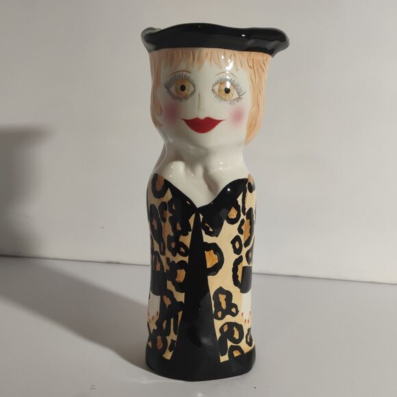 Vintage Susan Paley Bella Casa By Hans Ceramic Vase Named Francis - Picture 1 of 16